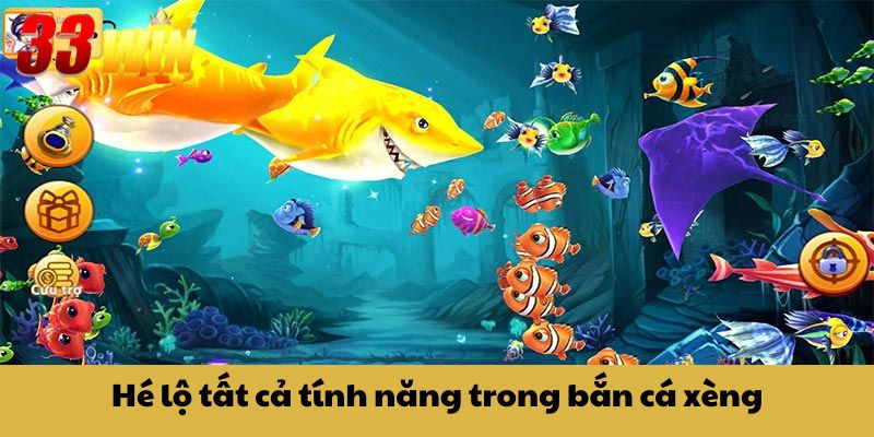 Hé lộ tất cả tính năng trong bắn cá xèng