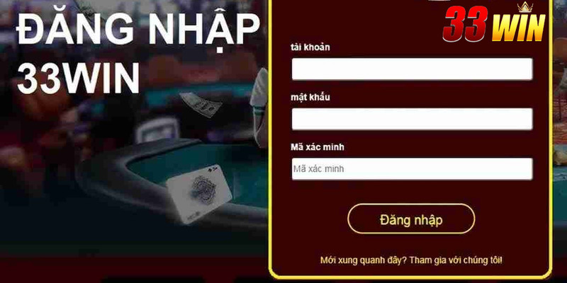 Đăng nhập 33win 3 Những lỗi có thể gặp phải khi thực hiện đăng nhập 33win