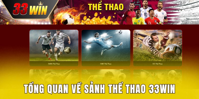 Tổng quan nhanh về sảnh thể thao 33win